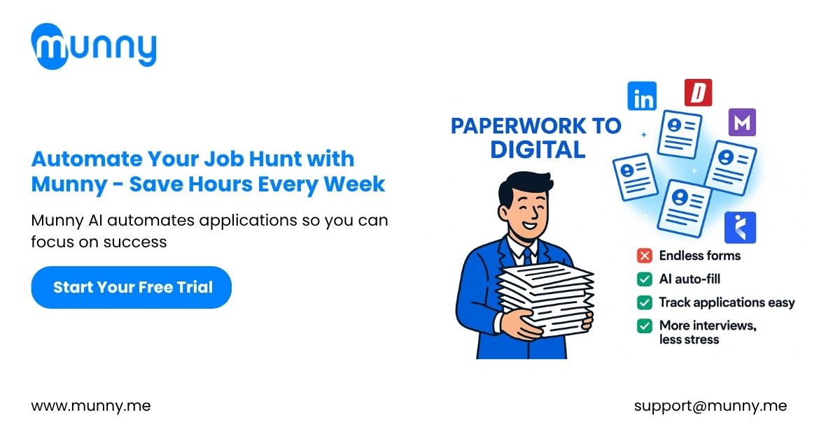 Automate Your Job Hunt with Munny – Save Hours Every Week
